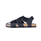 Gezer 00156 Siyah Cırtlı Yazlık Erkek Çocuk Sandalet - 2