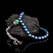 ZİRKON TAŞ GÜMÜŞ SET RENK DEĞİŞTİREN HİS TAŞI TESBİH thumbnail 2