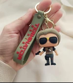 Terminator Silikon Anahtarlları Araba Çanta Süsü Anahtarlığı Dekorasyonu - 3