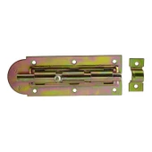 Mavzer Sürgü  Kilit No:14 Kadmiyum 42x135 mm Sürgülü Kapı Pencere Emniyet Kilidi Sürgüsü - 4