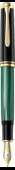 Pelikan Souveraen M1000 Black/Green fountain pen with Gold - M - 1