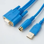 UC-PRG020-12A Delta Usb Plc Programlama Kablosu Round 8 Pin DB9 Hmi Text Panel DOP-B AH5xx DVP-SV RTU-EN01 DVP-SX SA2 SS2 SX2 ES2 EX2 EH3 EC3 ES EX MC PM 01LC-SL P02LC-SL EN01-SL thumbnail 4