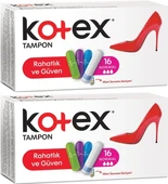 Kotex Tampon Normal 32 Li Set (2PK*16) - 1