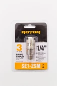 SE1-2SM Kompresör Bağlantı Konnektörü 1/4" ROTOR - 1