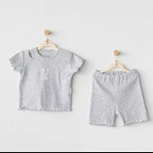 Kız Bebek Takım 2 Parça Set Basic AC25900 - 6