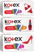 Kotex Tampon Süper - Mini - Normal 48 Li Karma Set (3PK*16) - 1