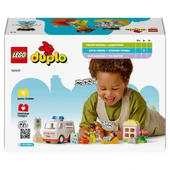 Lego 10447 DUPLO Ambulans ve Sürücü thumbnail 4