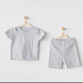 Kız Bebek Takım 2 Parça Set Basic AC25900 - 5