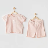 Kız Bebek Takım 2 Parça Set Basic AC25900 - 12