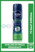 Nivea Men Fresh Sensation Erkek Sprey Deodorant 150 ml - 1
