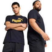 Puma ESS No. 1 Logo Tee Erkek Regular Fit Baskılı T-Shirt 68253316 - 1