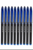 Mavi Pilot Kalem 10 Adet Uniball Air Mikro 0.5 mm Roller Pilot Kalem Uba-188-M Roller Uçlu Likit Mürekkep Jel Kalem thumbnail 1