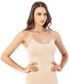 Kota Bayan Modal Dantelli İp Askılı Atlet 6604 thumbnail 1