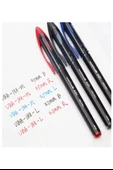 Kırmızı Pilot Kalem 10 Adet Uniball Air Mikro 0.5 mm Roller Pilot Kalem Uba-188-M Roller Uçlu Likit Mürekkep Jel Kalem - 4