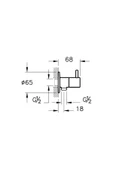 Vitra A4521436 Origin Ara Musluk Mat Siyah - 2