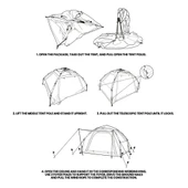 Naturehike Ango ES60 Gölgelikli Otomatik Kurulum Kamp Çadırı  Thorn Yellow Standart - 3