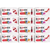 Kotex Tampon Süper - Mini - Normal 192 Li Karma Set (12PK*16) thumbnail 1
