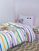 Upstyle Junior Nevresim Seti Tek Kişilik Fuuny Lila - 1