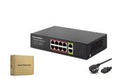 HADRON HD-G08 POE SWITCH 2UPLINK 8+2 10/100/1000 MBPS 8PORT - 1