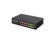 HADRON HD-04 POE SWITCH 2UPLINK 4+2 10/100 MBPS 4PORT - 1