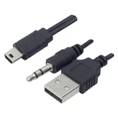POWERMASTER USB TO AUX - 5 PİN KABLO (MÜZİK KUTUSU KABLOSU) * PL-8624 40CM - 1