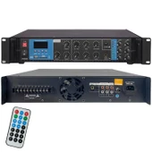 NWORK T-250 6 Bölge Anfi Mixer 250 Watt Trafolu Bluetooth Usb - 1