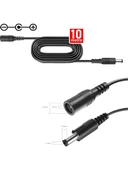 MPIA HEXC10 Power Uzatma Kablosu 10 metre AWG20 Kamera, Wifi Kamera, Modem, Kayıt Cihazı 12V DC Uzatma - 2
