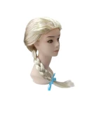 Nessiworld Platin Altın Dore Renk Karlar Ülkesi Elsa Frozen Peruğu Çocuk Boy - 3