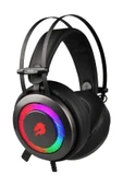 GAMEBOOSTER GB-H16 2.2m 5 Renk Rainbow 7.1 Siyah Kulaküstü Mikrofonlu Kulaklık - 3