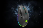 GAMEBOOSTER GB-M12B USB Kablolu 12800dpi siyah Vital RGB Aydınlatmalı Oyuncu Mouse - 2