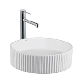 LENA TEZGAHÜSTÜ LAVABO (BEYAZ) E-W1001MB - 1