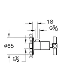 VitrA Juno A4155123 Ara Musluk Altın - 2
