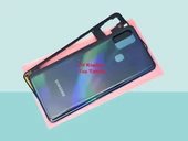 Samsung Galaxy A21S Uyumlu FULL KASA Arka Kapak Batarya Kapağı - SİYAH - 1