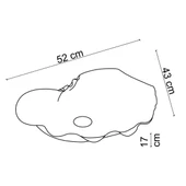 LENA TEZGAHÜSTÜ LAVABO (MAT BEYAZ) EY-9103 thumbnail 3