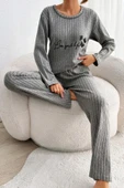 Zhlbutik Genç Baskılı İ̇nterlok Pijama Takımı - 4