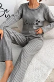 Zhlbutik Genç Baskılı İ̇nterlok Pijama Takımı - 5