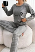 Zhlbutik Genç Baskılı İ̇nterlok Pijama Takımı - 1
