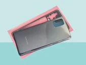 Samsung Galaxy M31S Uyumlu FULL KASA Arka Kapak Batarya Kapağı - SİYAH - 1