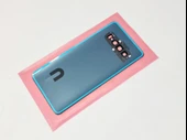 Samsung Galaxy S10 Uyumlu Arka Kapak Batarya Kapağı -  YEŞİL - FULL LENSLİ - 2