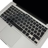 Arapça Klavye Koruyucu Macbook Air Pro (Eski USB'li Model 2008/2017) UK Enter Uyumlu - 1