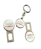 Chery Omada 5 Tiggo 7 Tiggo 8 Uyumlu İkaz Ses Metal Toka 2 Adet Anahtarlık 1 adet thumbnail 3