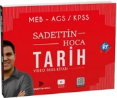 Sadettin Hoca MEB AGS KPSS Tarih Video Ders Kitabı KR Akademi - 1