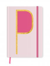 Monogram Harf Baskılı Defter: P - 1