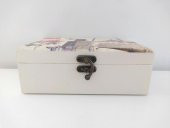 Ahşap Dekoratif Aynalı Mücevher Takı Aksesuar Kutusu 8985 - 5