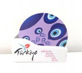 Ahşap 6lı Kupa Bardak Altlığı - 2