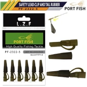 Sazan Grubu Kurşun Klipsi Ve Tapası Portfısh 2322-5 6’Lı Paket thumbnail 2