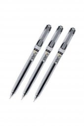 My Gel 0.5mm Siyah Ince Iğne Uçlu Jel Kalem 3 Adet - 1