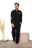 Nisanca Kışlık Erkek Polar Pijama Takımı - 5