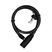 Bisiklet Kilidi 65 cm Çelik Halat Zincir Kilit Çap 10 mm Ø  Hırsız Önleme Güvenlik 1 Adet - 5