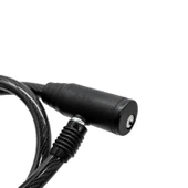 Bisiklet Kilidi 65 cm Çelik Halat Zincir Kilit Çap 10 mm Ø  Hırsız Önleme Güvenlik 1 Adet - 3